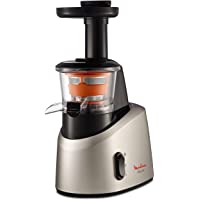 Moulinex Infiny Juice ZU255B - Licuadora- tecnología de prensado en frío- zumo y pulpa se separan en dos jarras- sistema…